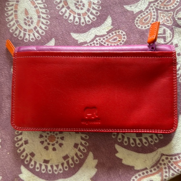 Matinee-style wallet from Mywalit. Genuine Italian leather. Super soft - Picture 2 of 5